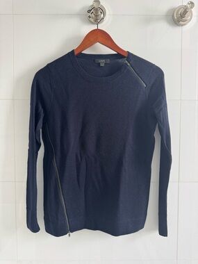 J. Crew Navy Pullover Sweater
